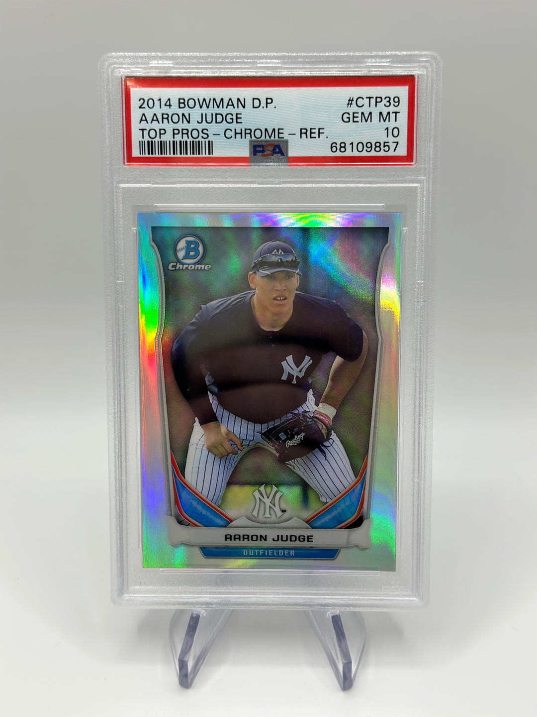 2014 Bowman Aaron Judge Refractor #CTP39 PSA 10