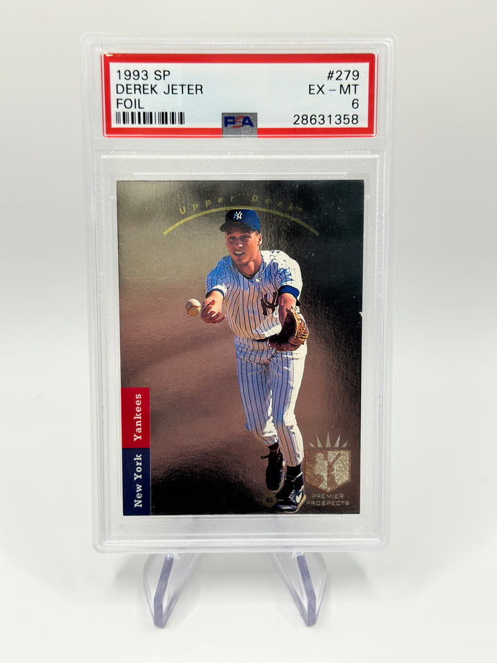 1993 SP Derek Jeter Foil #279 PSA 6