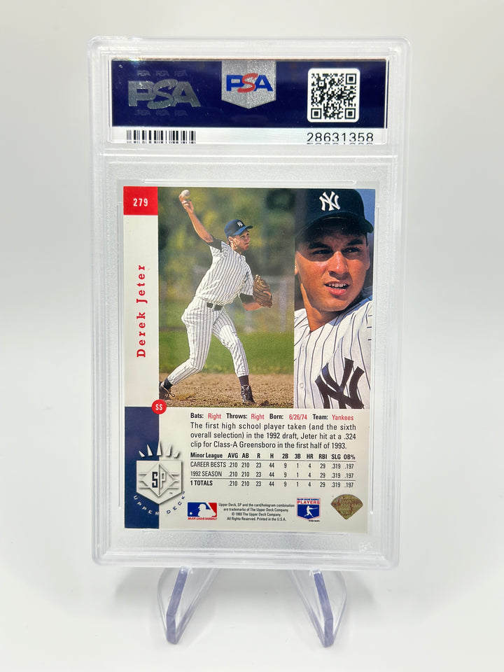 1993 SP Derek Jeter Foil #279 PSA 6