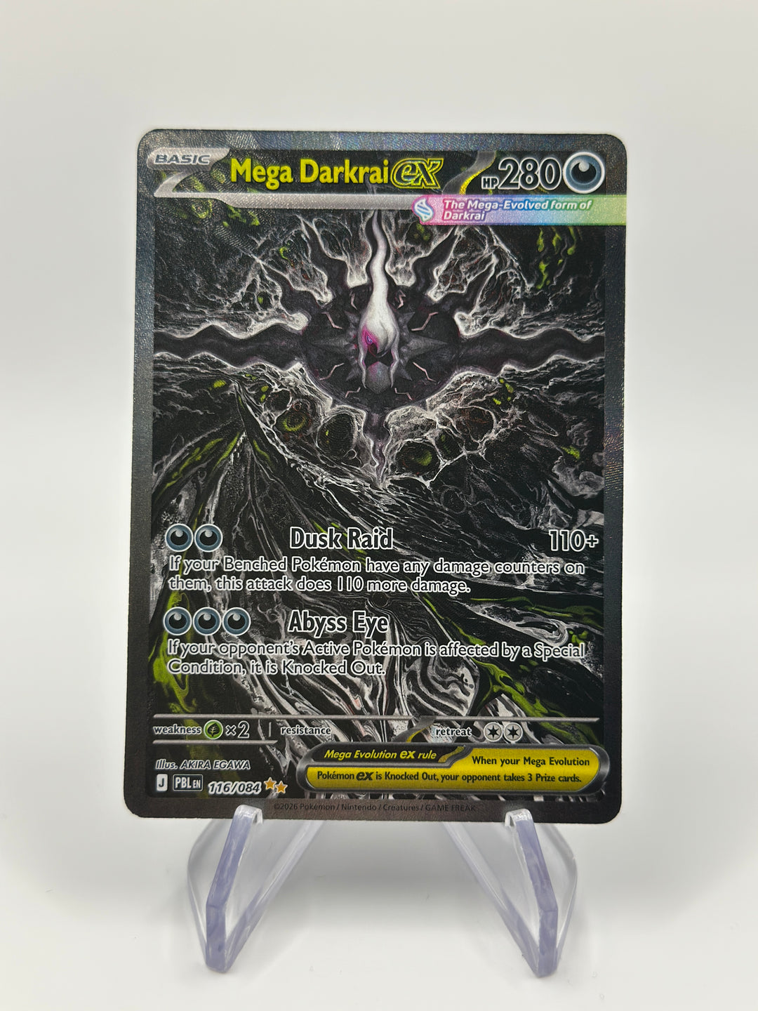 Pokémon Mega Darkrai EX 116/84