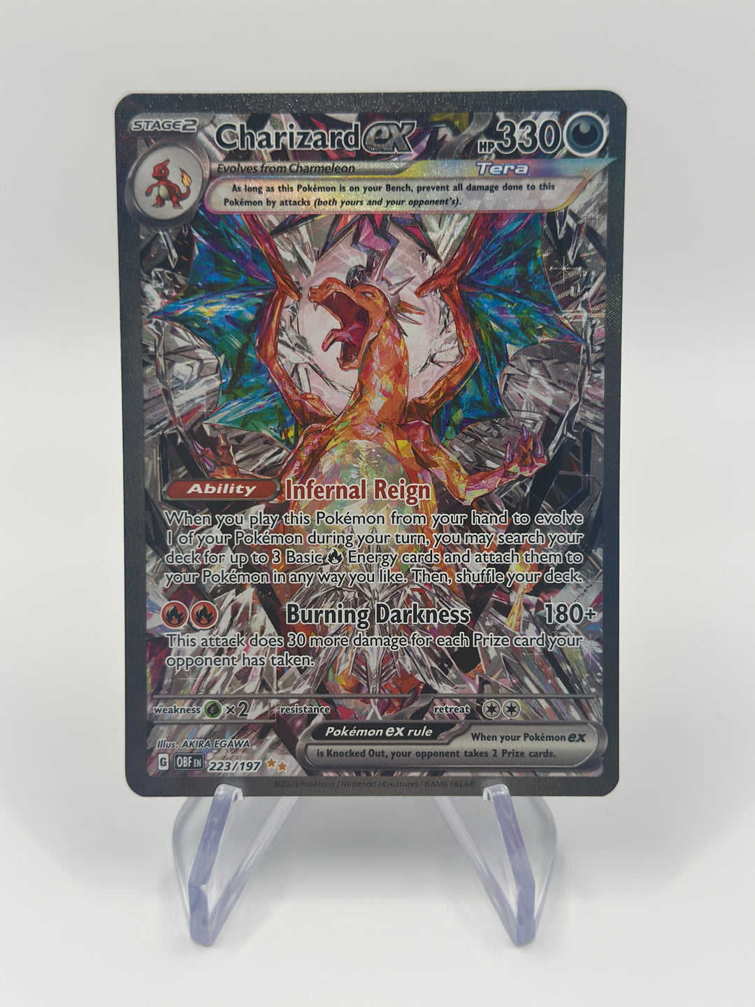 Pokémon Charizard EX 223/197