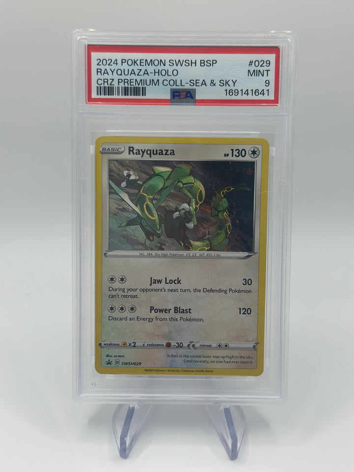Pokémon Rayquaza Holo #29 PSA 9