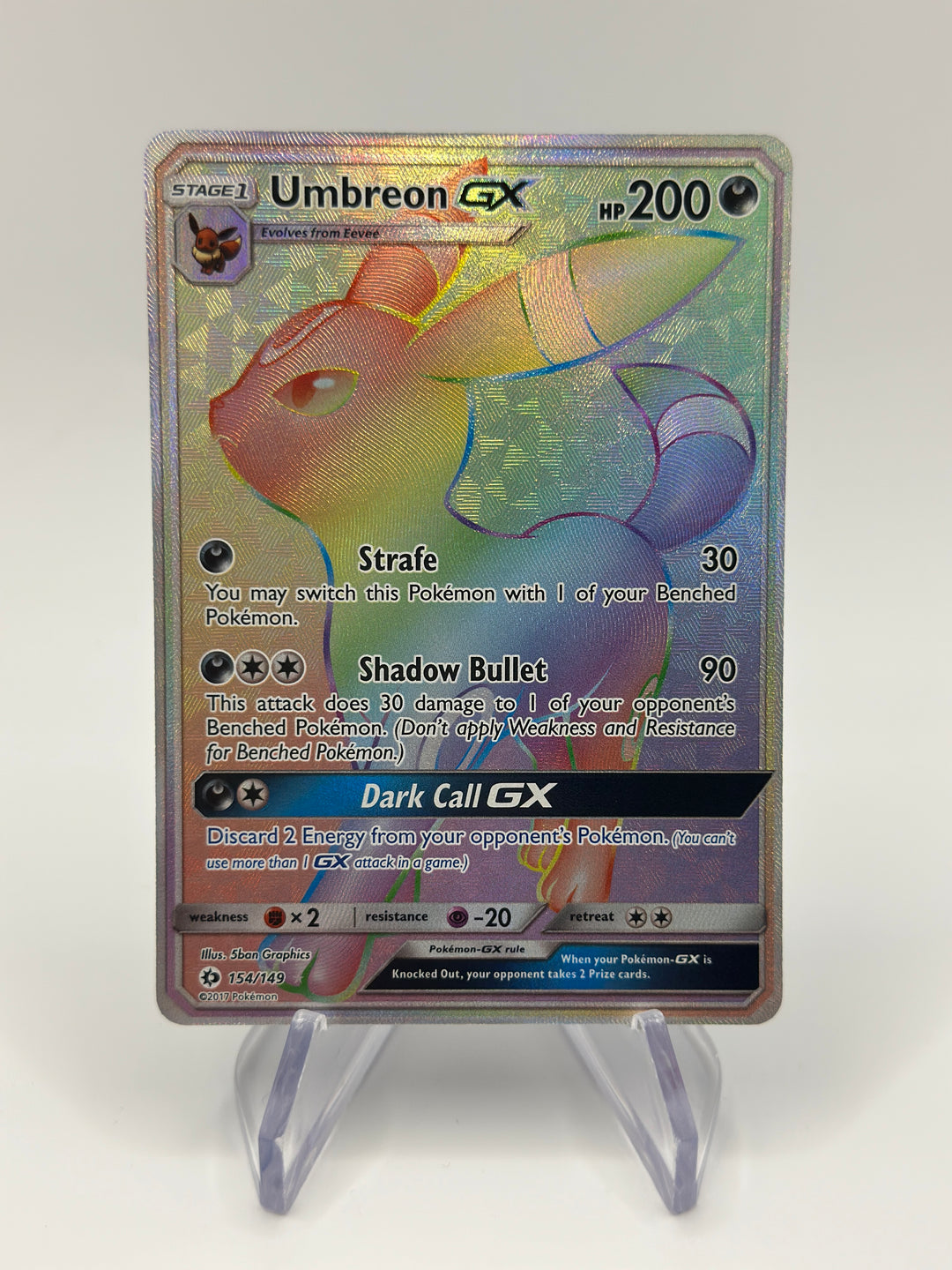 Pokémon Umbreon GX 154/149
