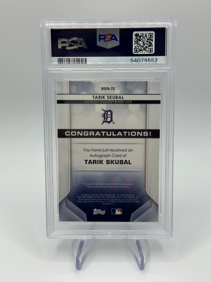 2020 Bowman Sterling Tarik Skubal Auto #TS PSA 10