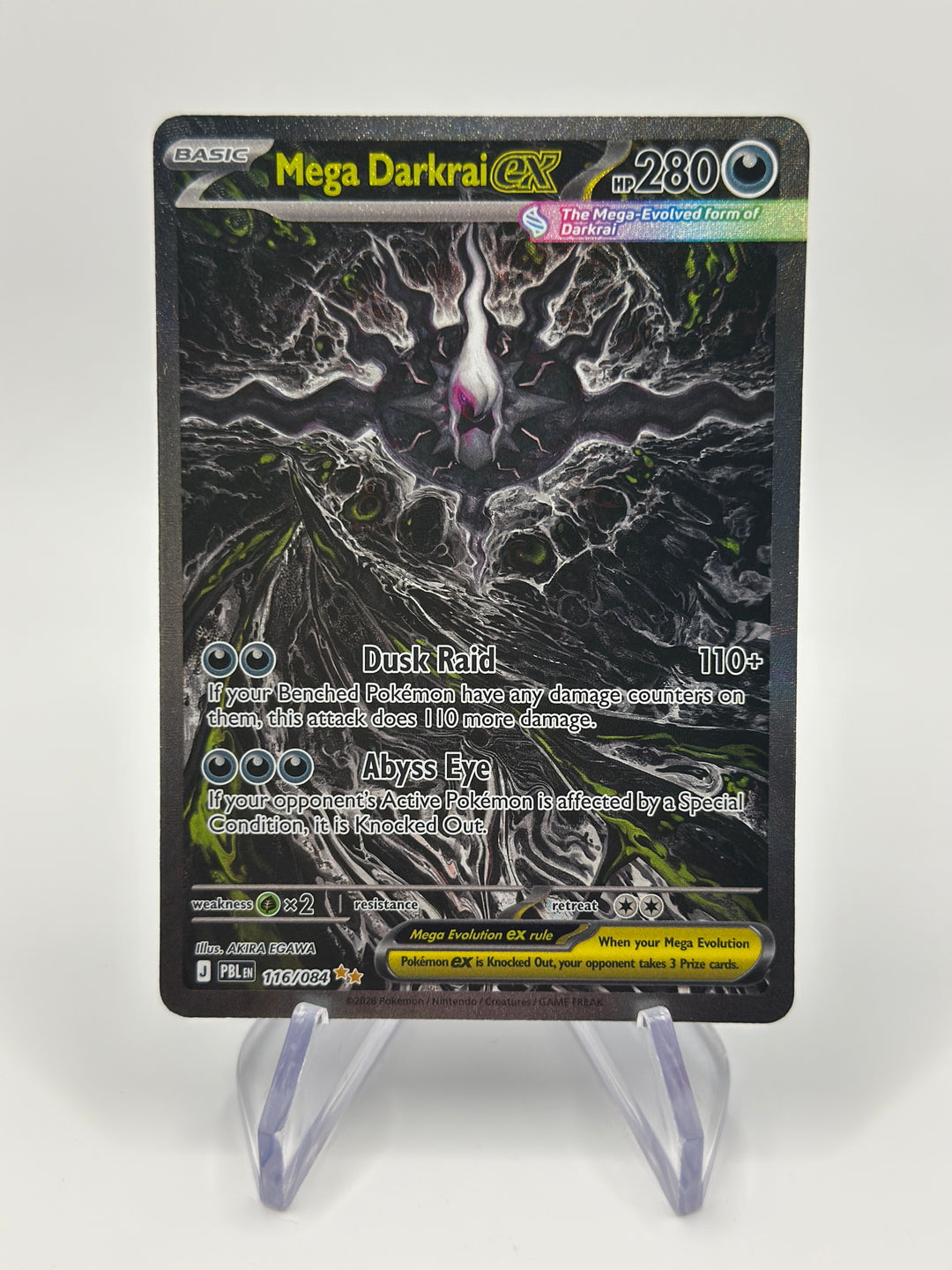 Pokémon Mega Darkrai EX 116/84