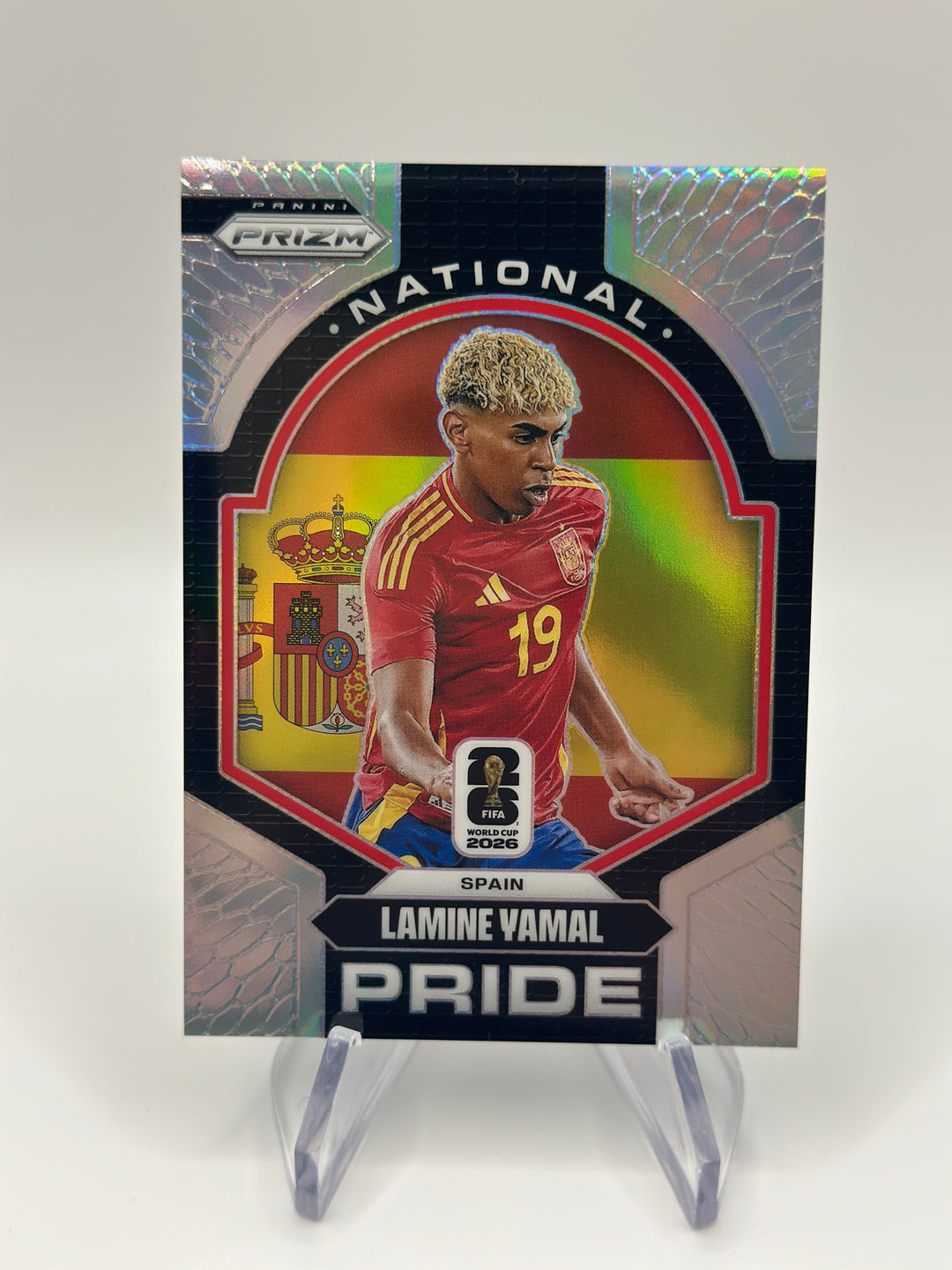 2026 Prizm World Cup Lamine Yamal National Pride Case Hit #1