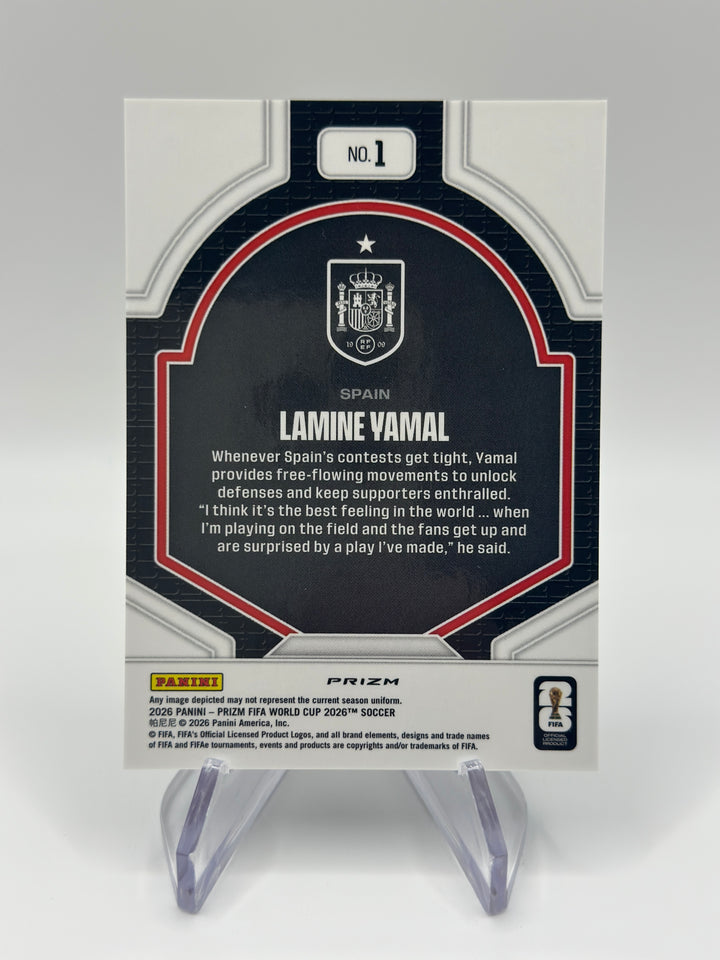 2026 Prizm World Cup Lamine Yamal National Pride Case Hit #1