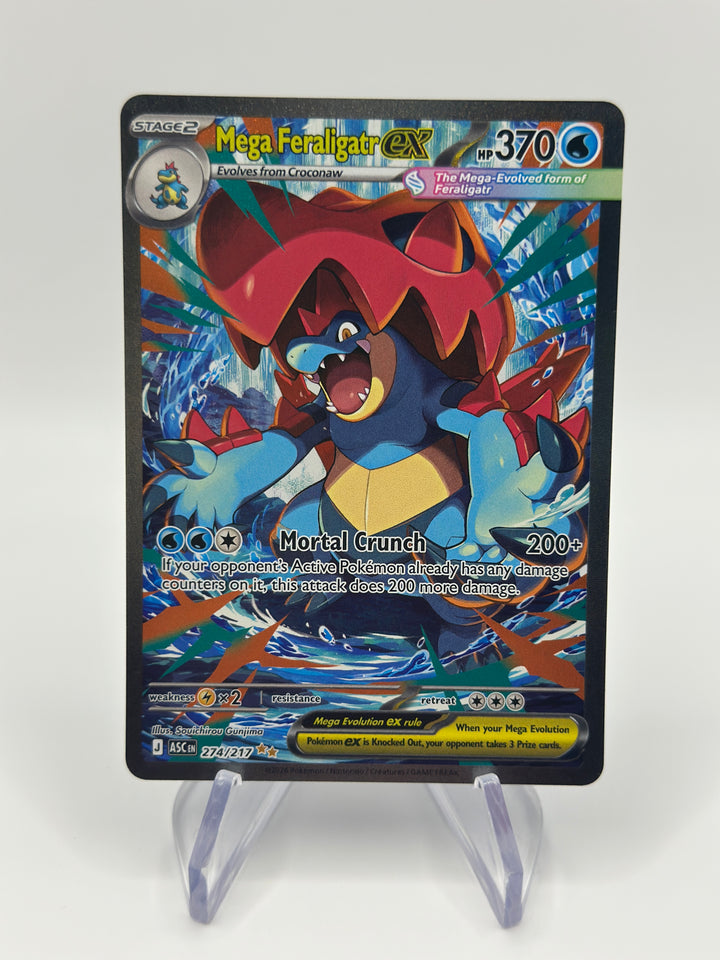 Pokémon Mega Feraligatr EX 274/217