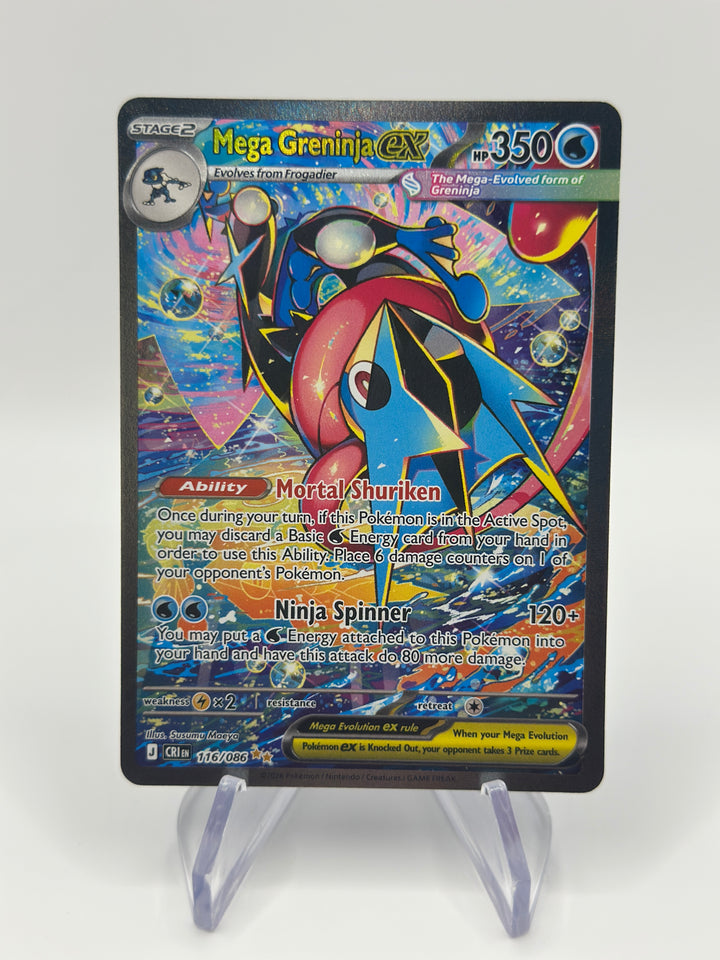 Pokémon Mega Greninja EX 116/86