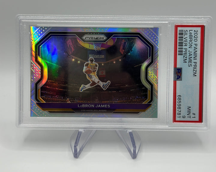 2020 Prizm Lebron James Silver #1 PSA 9