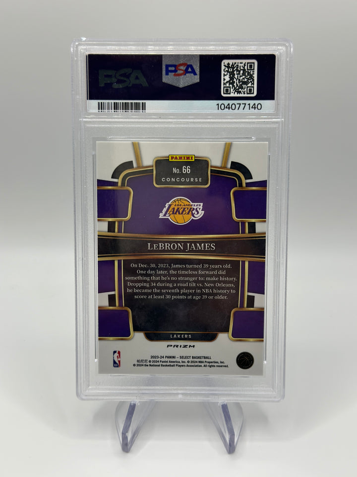 2023 Select Lebron James Silver #66 PSA 9