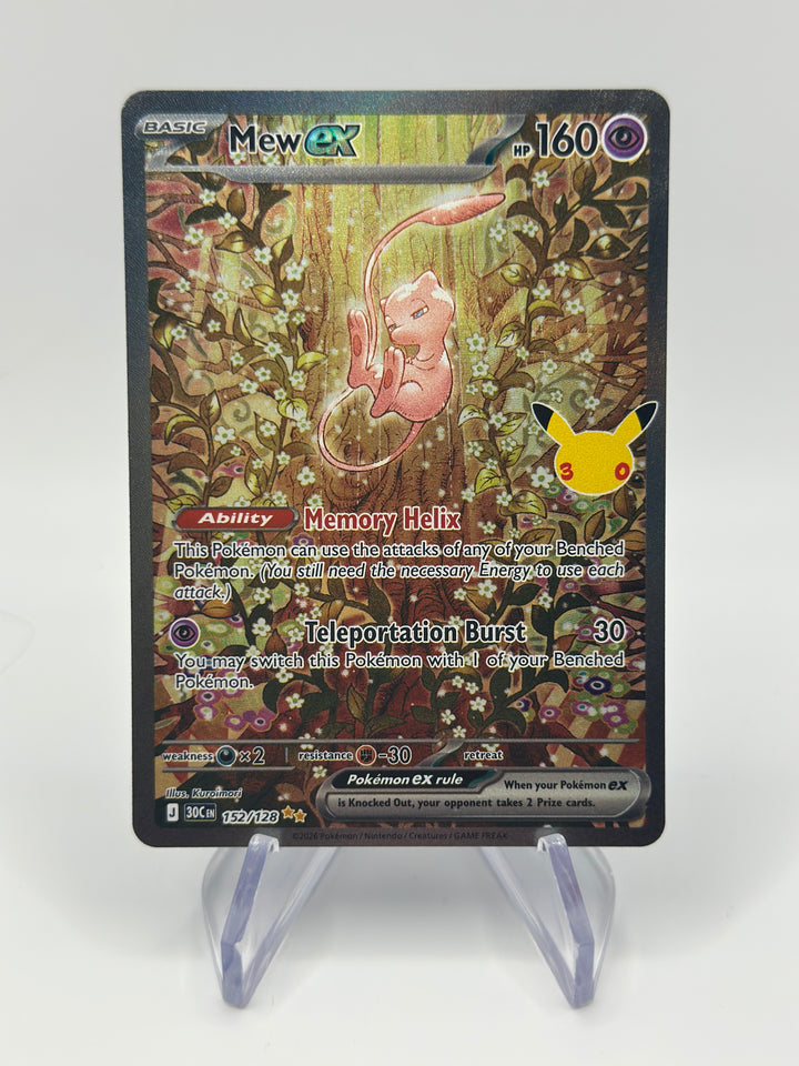 Pokémon Mew EX 30th 152/128