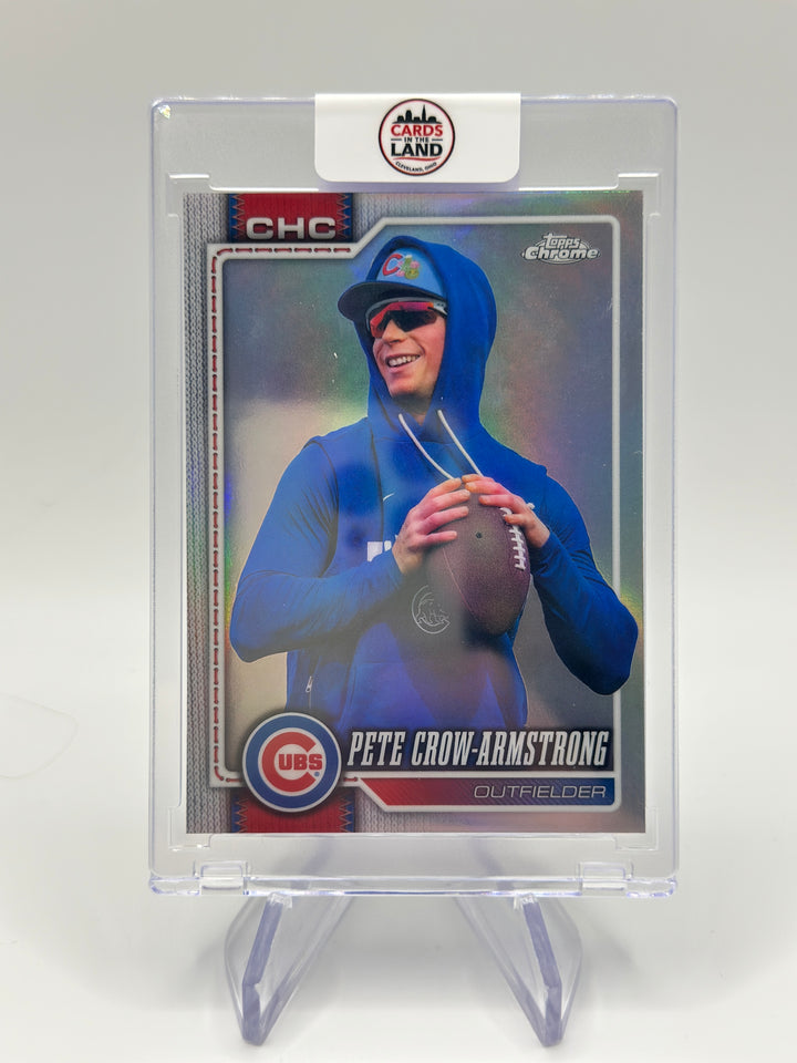 2026 Topps Chrome Pete Crow-Armstrong Image Variation Refractor #45