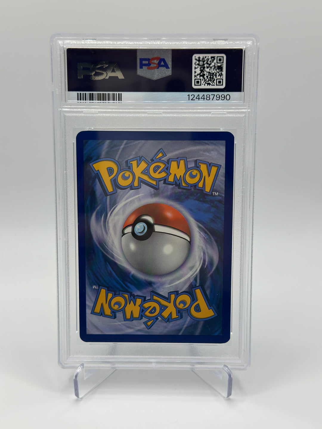 Pokémon Zekrom Black Background #114 PSA 9