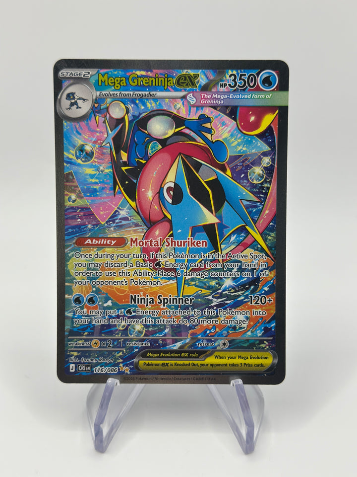 Pokémon Mega Greninja EX 116/86