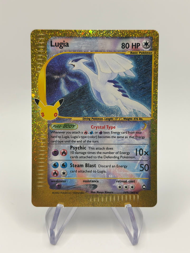 Pokémon Lugia 30th Gold 149/147