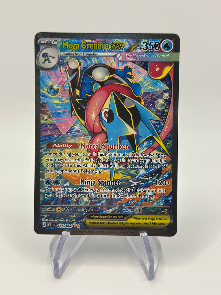 Pokémon Mega Greninja EX 116/86