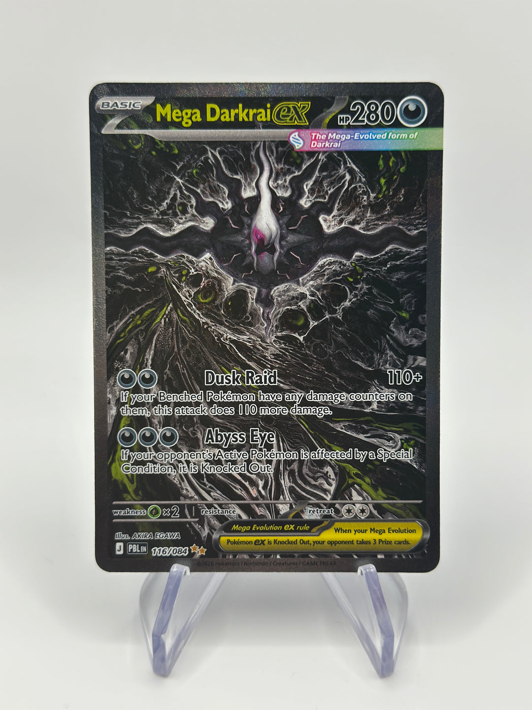Pokémon Mega Darkrai EX 116/84