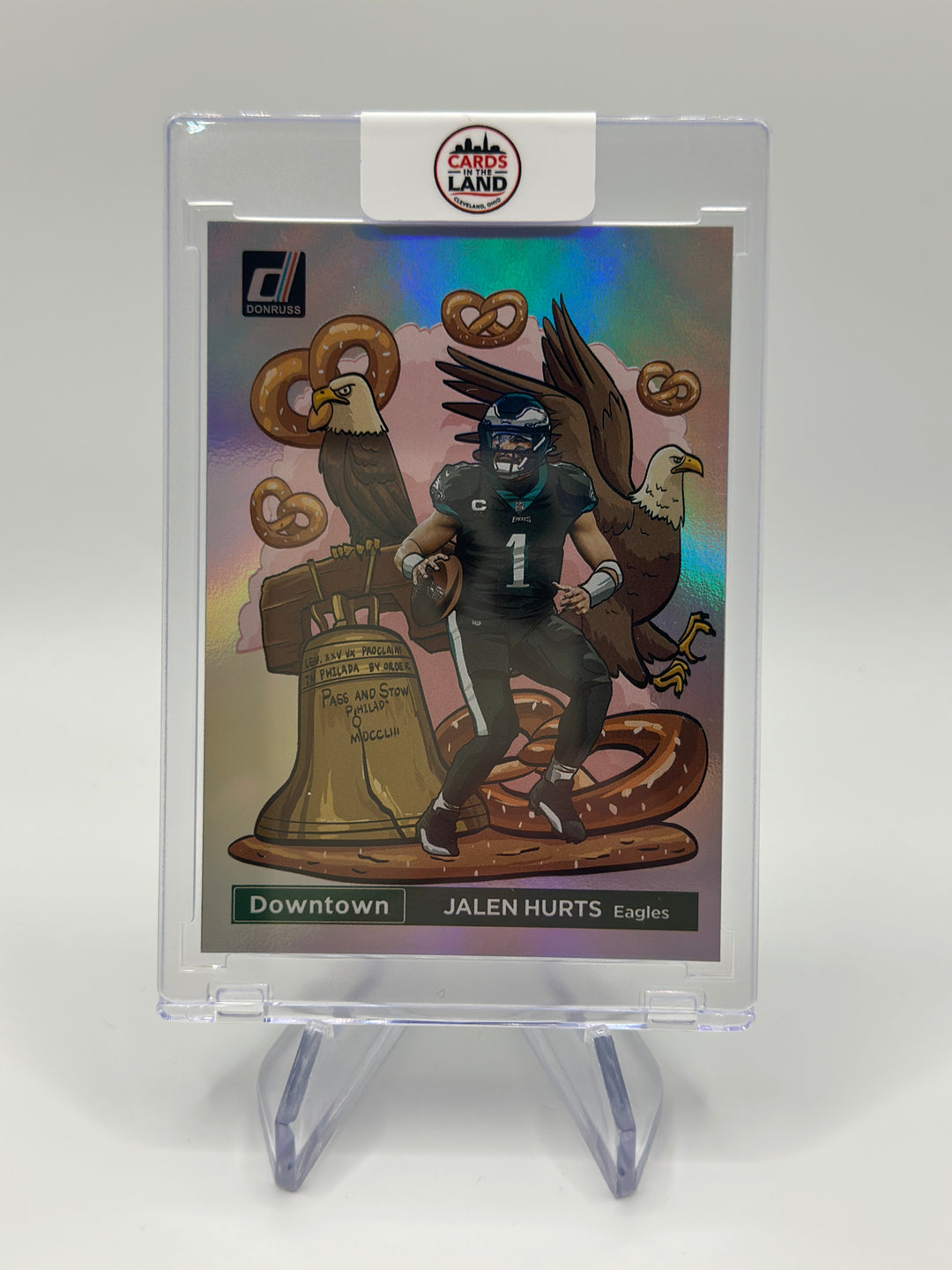 2023 Donruss Jalen Hurts Downtown #D-5