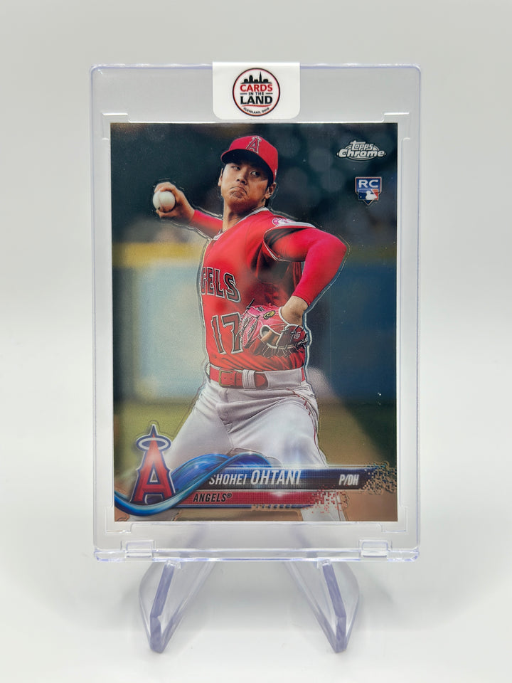 2018 Topps Chrome Shohei Ohtani Pitching #HMT1
