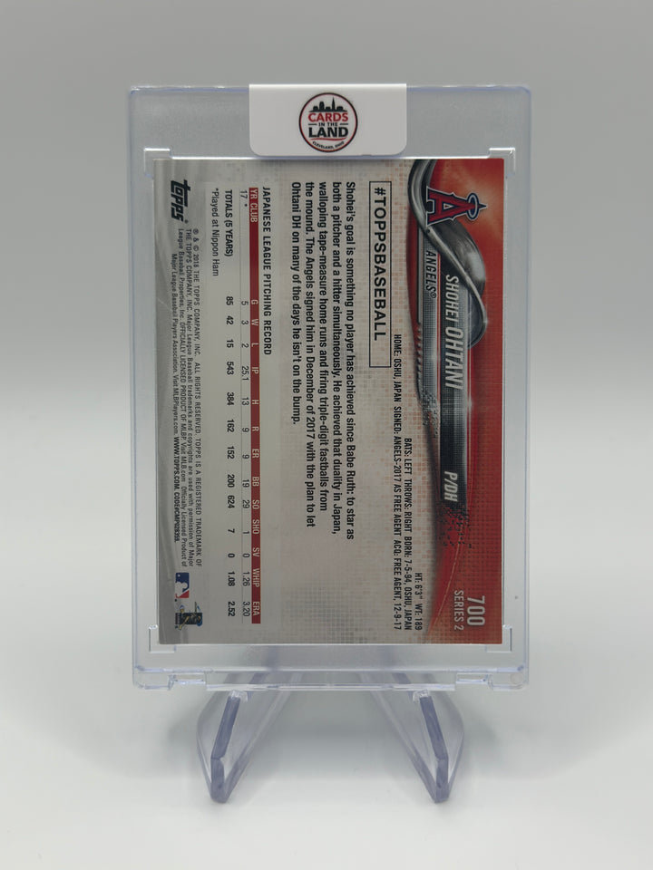 2018 Topps Series 2 Shohei Ohtani #700 (1)