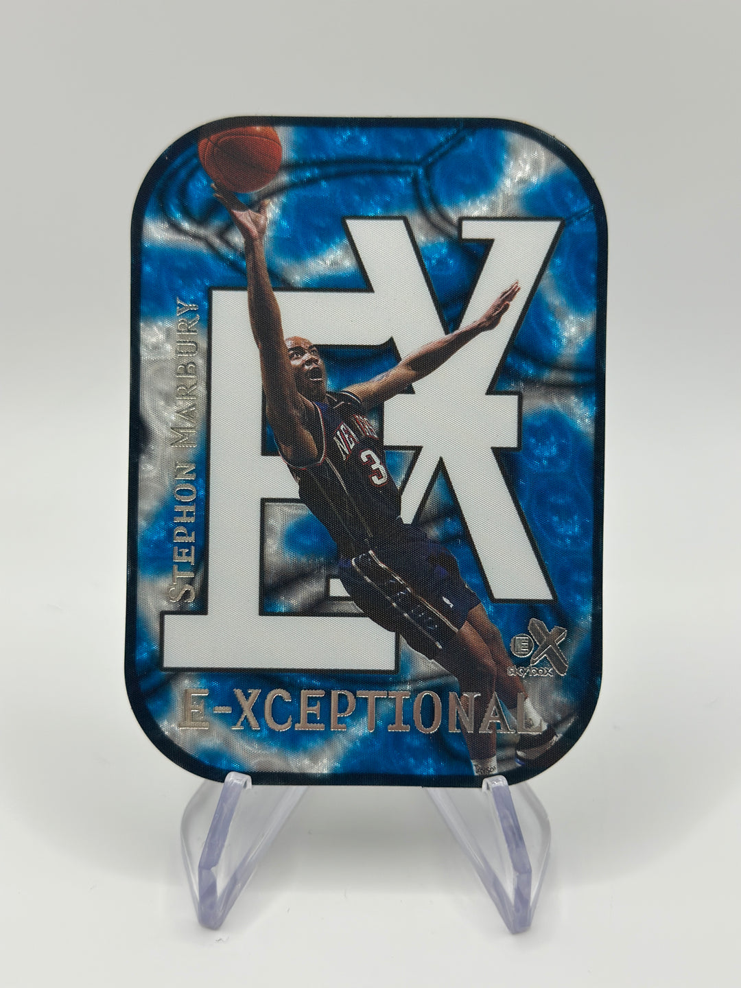 2000 Skybox E-Xceptional Stephon Marbury Blue #8 /250