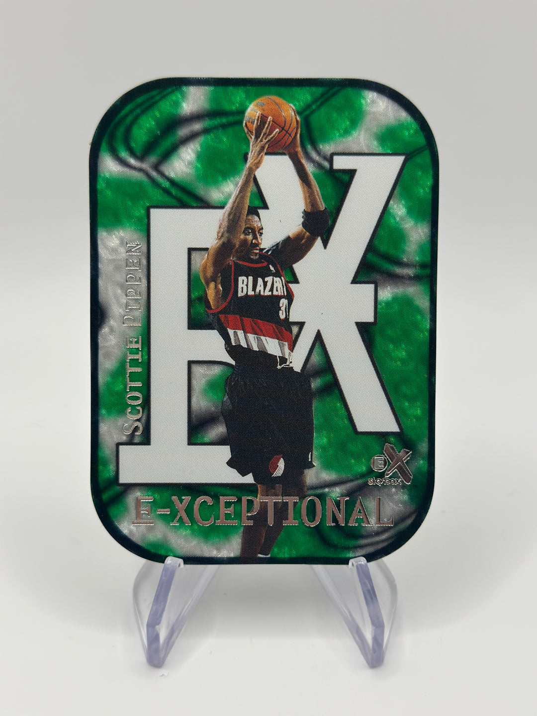 2000 Scottie Pippen Skybox E-Xceptional Green /500 #7 HOF