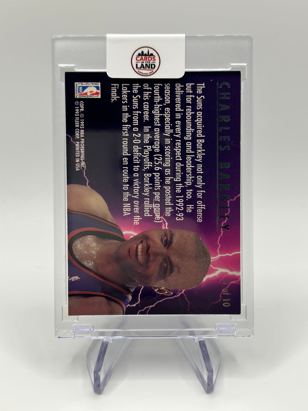 1993-94 Fleer Ultra Charles Barkley Scoring Kings 1 Of 10