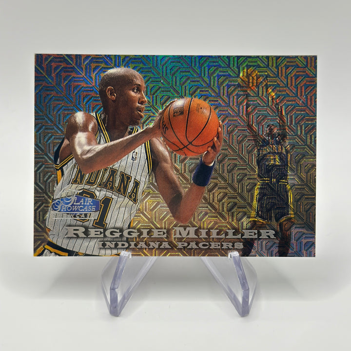 1997-98 Flair Showcase Reggie Miller #57 Row 0 /1000