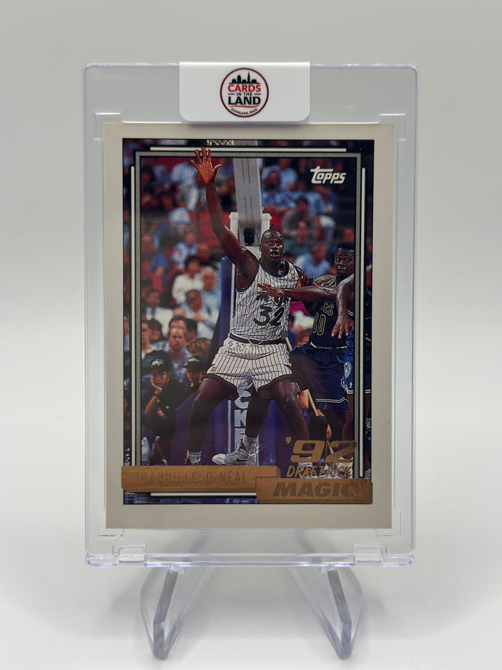 992-93 Topps Shaquille O'Neal #362G Gold Foil RC Rookie Card ‘92 Draft Pick