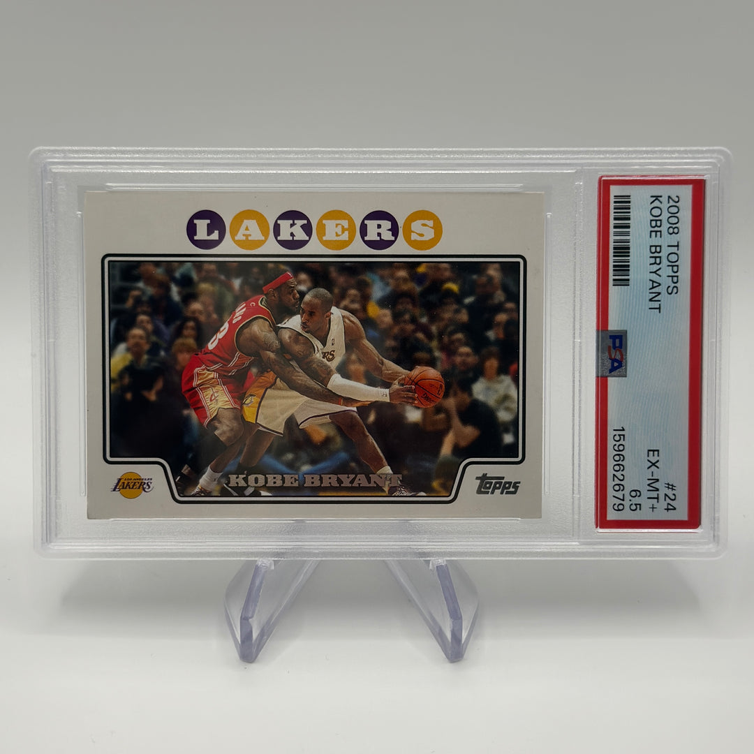 2008-09 Topps Kobe Bryant #24 PSA 6.5