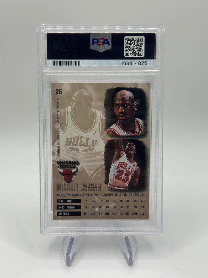 1995 Ultra Michael Jordan Gold Medallion #25 PSA 6