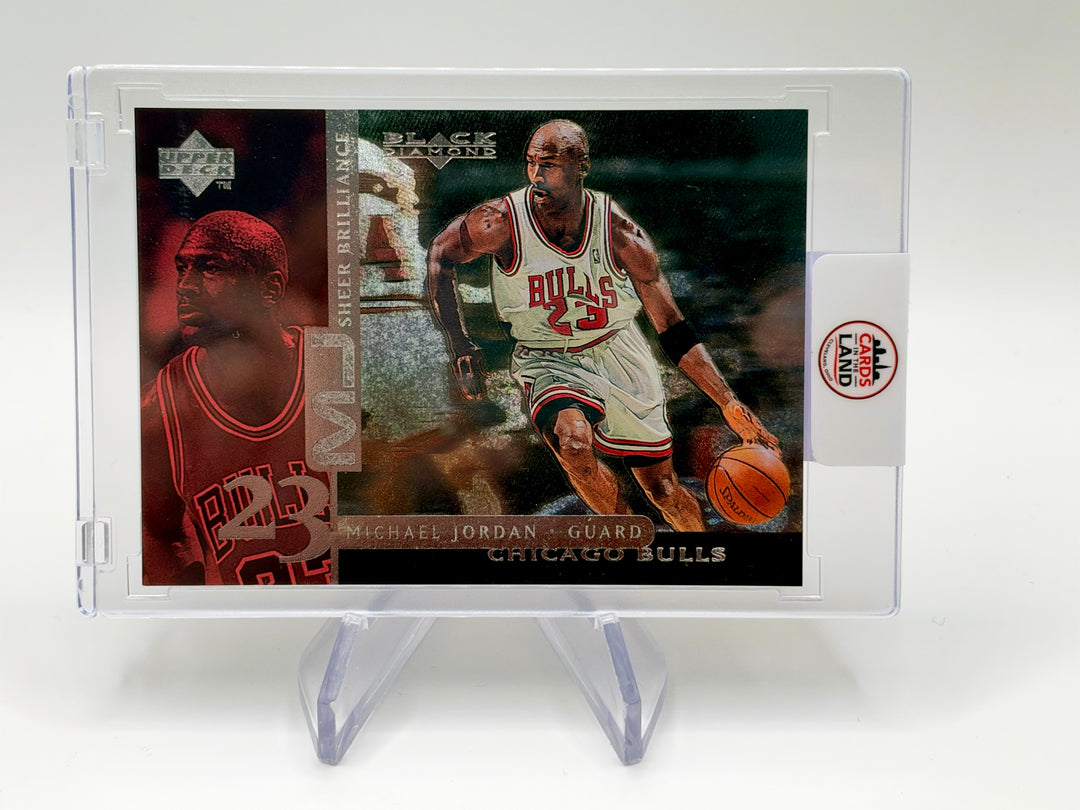 1998-99 Upper Deck Black Diamond Mj Sheer Brilliance Michael Jordan SB23 /230