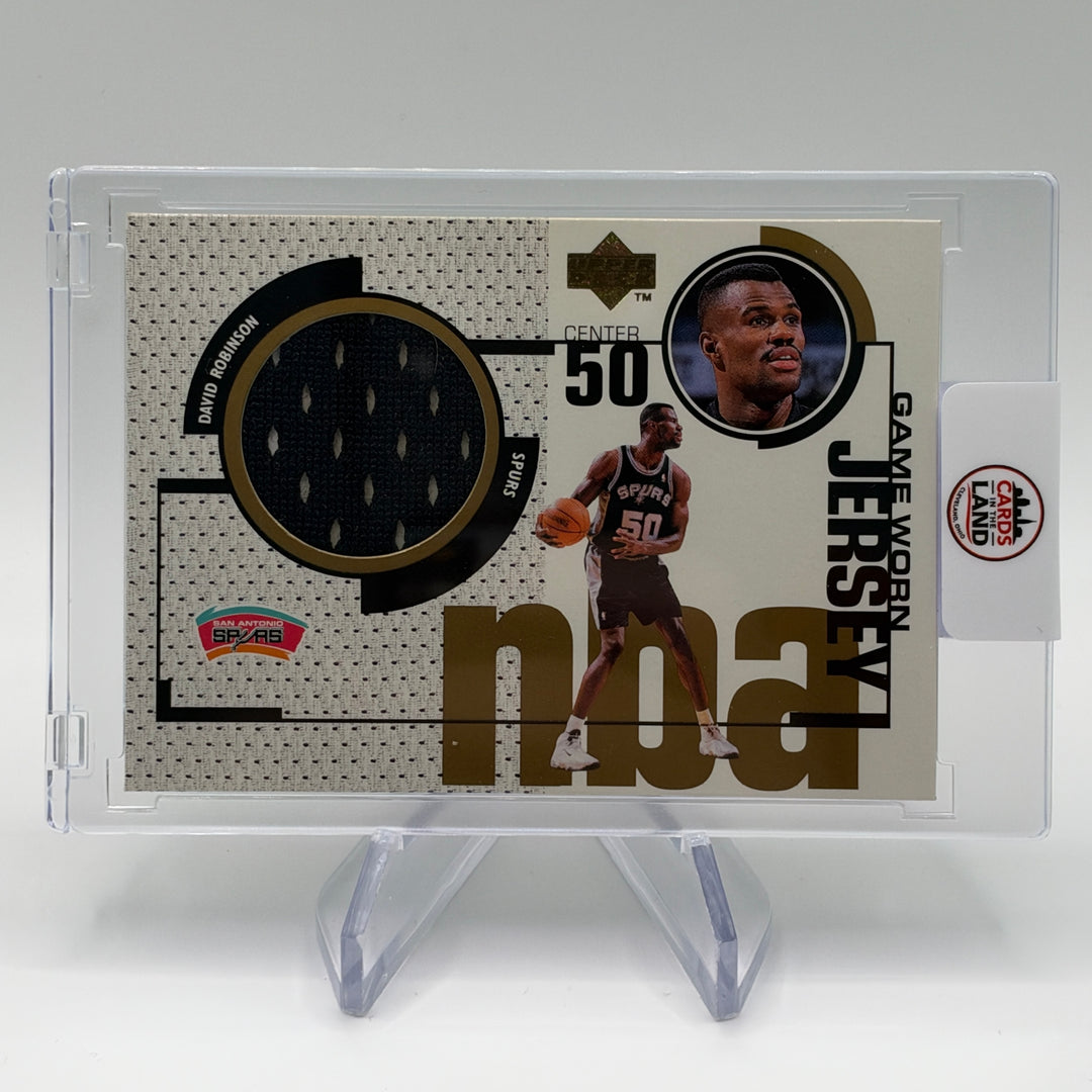1998-99 Upper Deck - David Robinson Game Worn Jersey GJ40