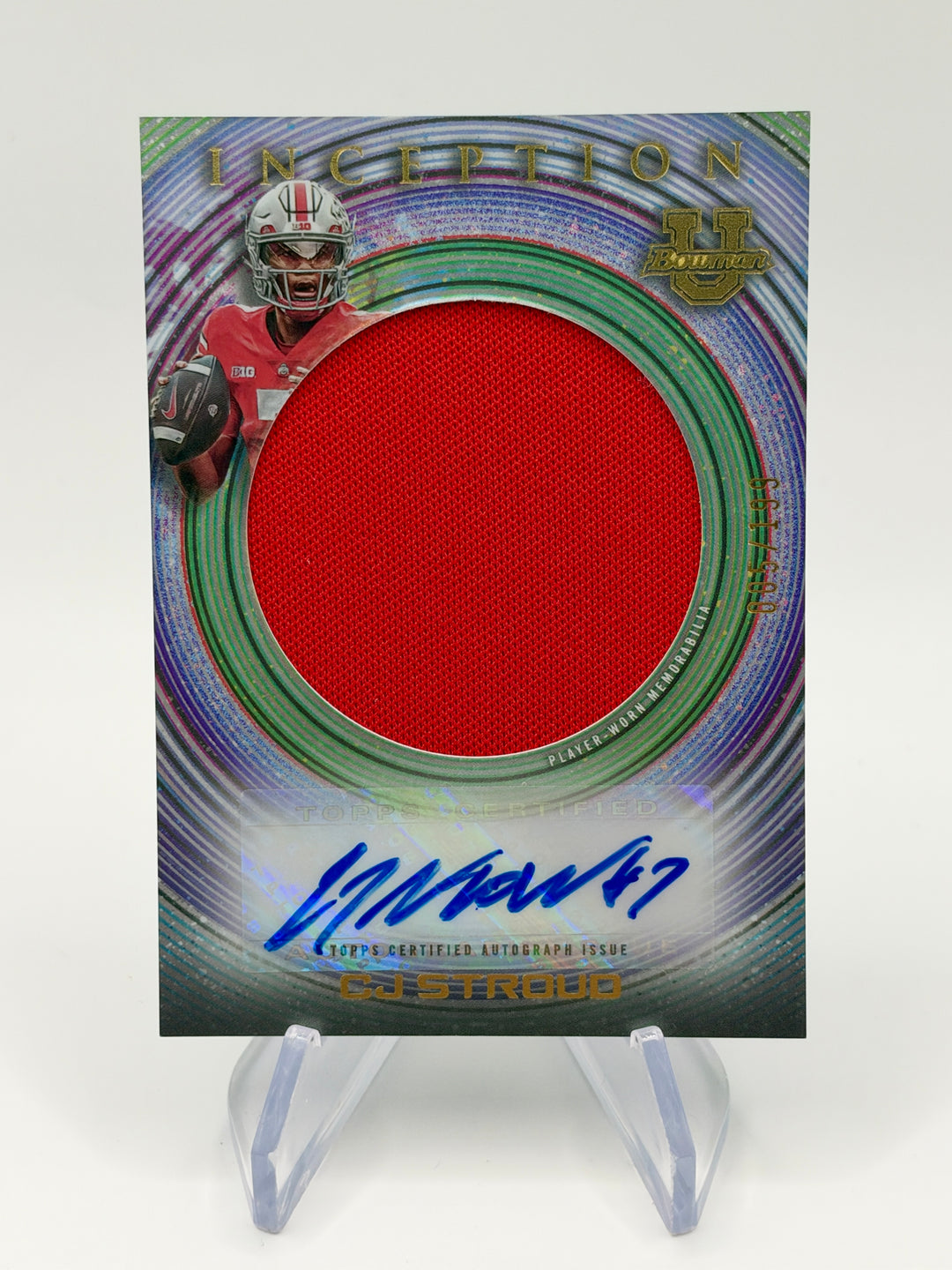 2022-23 Bowman U Inception CJ Stroud Auto /199 #IAJR-CS