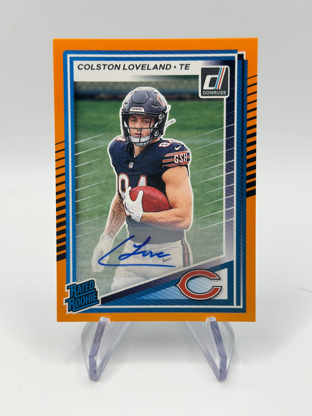 2025 Donruss Colston Loveland Orange Auto #310