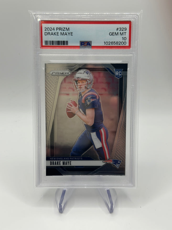 2024 Prizm Drake Maye #329 PSA 10 RC