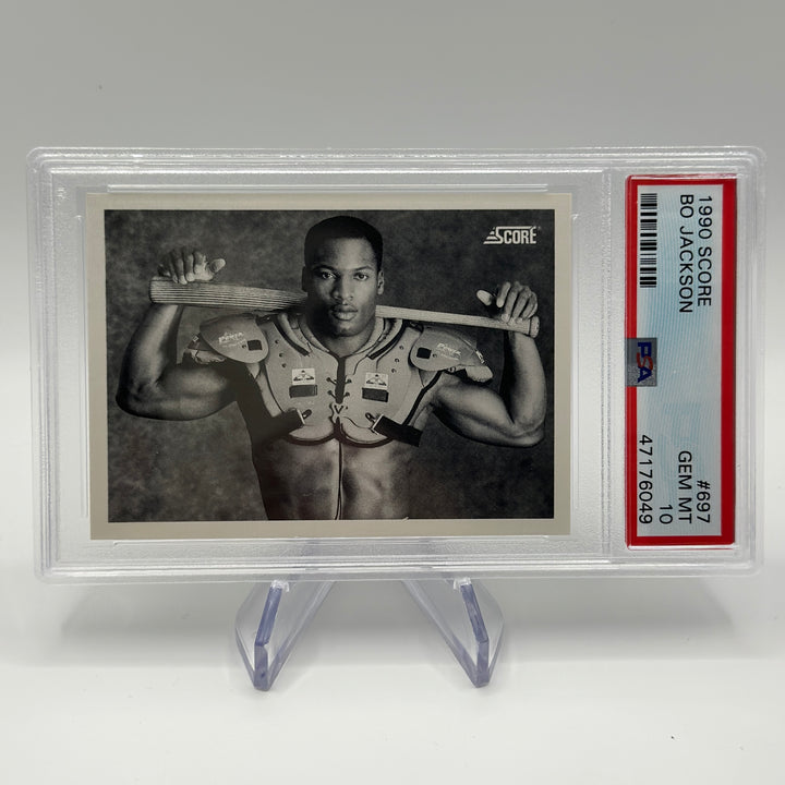1990 Score Bo Jackson #697 PSA 10