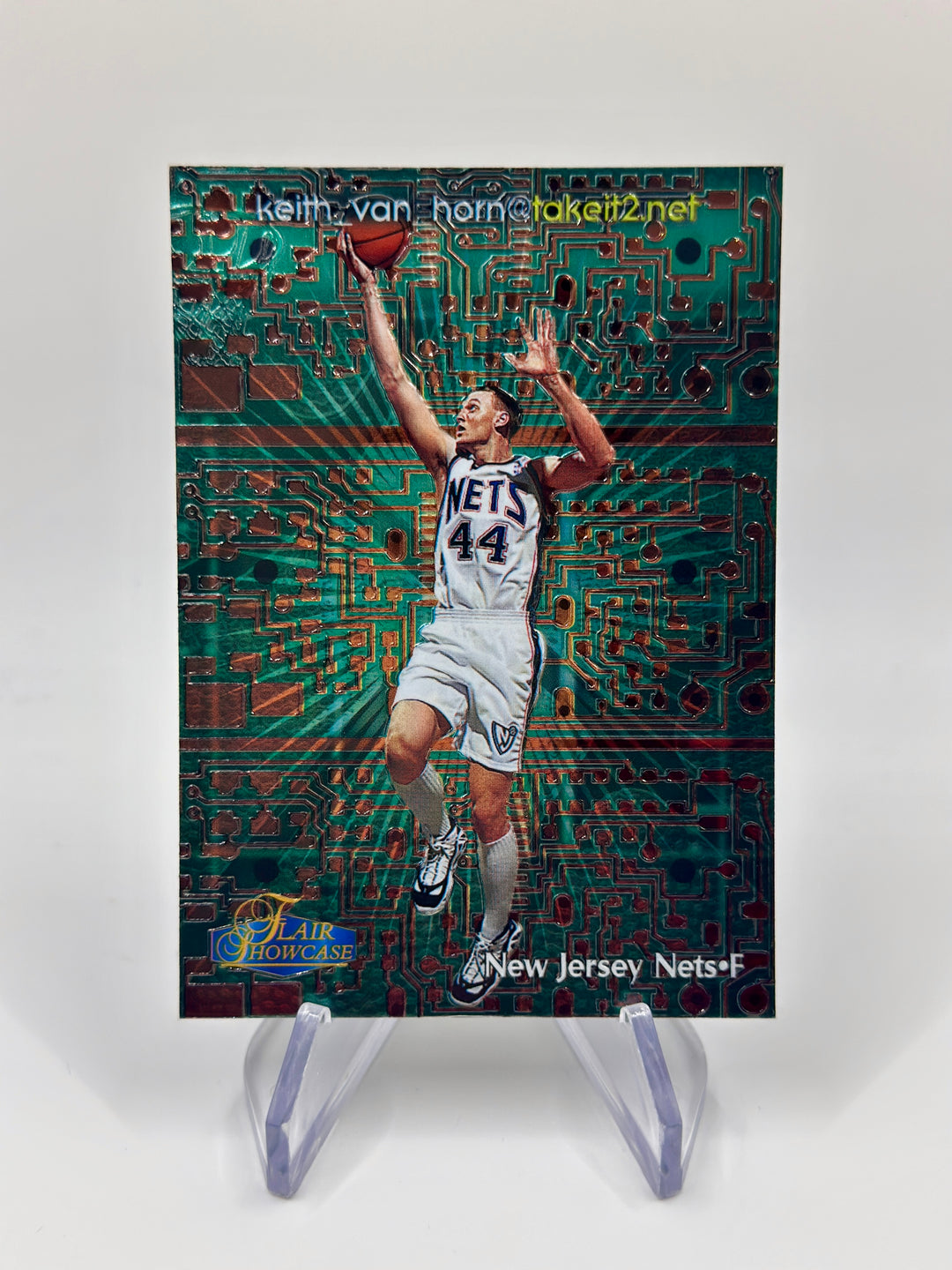 1998-99 Flair Showcase Keith Van Horn Takeit2.Net #3 /1000 Nets 90’s Insert