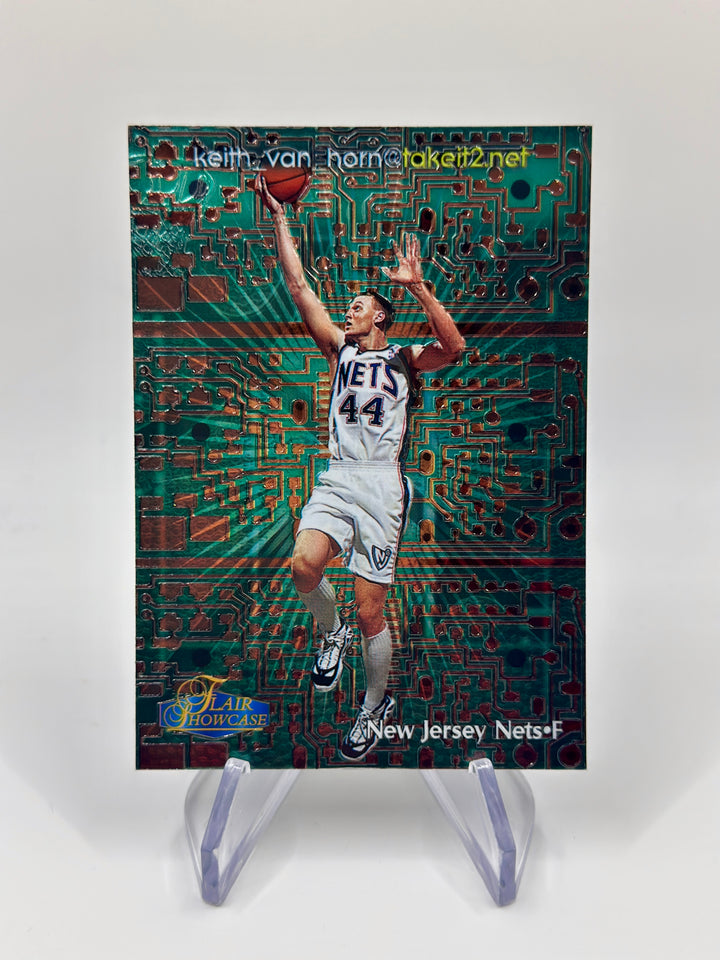 1998-99 Flair Showcase Keith Van Horn Takeit2.Net #3 /1000 Nets 90’s Insert