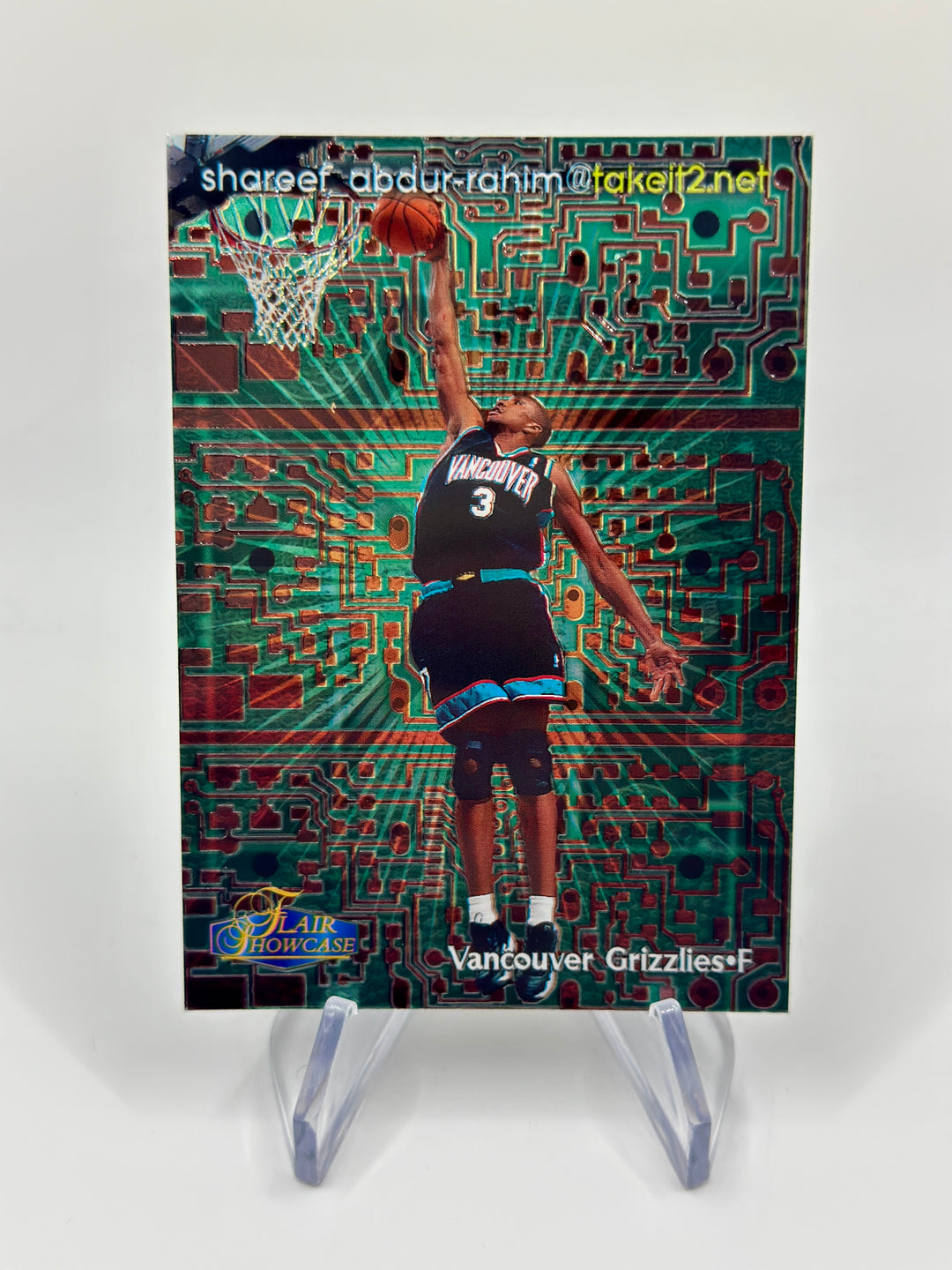 1998-99 Flair Showcase Shareef Abdur-Rahim takeit2.net /1000