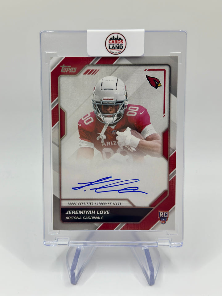 2026 Topps Flagship Jeremiyah Love Auto #FFS-JL