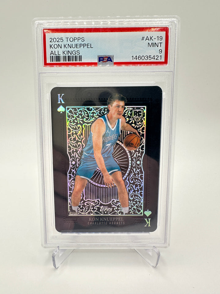 2025 Topps Kon Knueppel All Kings #AK-19 PSA 9