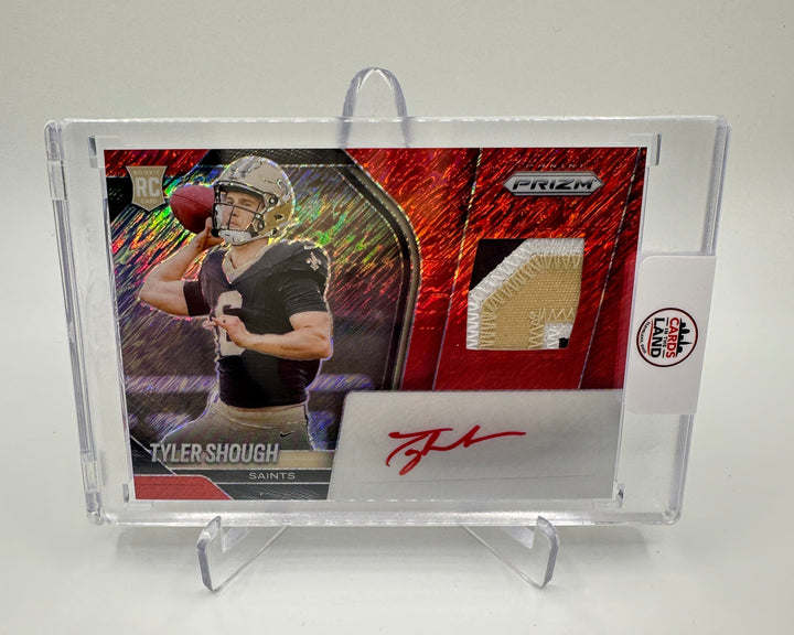 2025 Panini Prizm Tyler Shough Patch Auto RPA /35