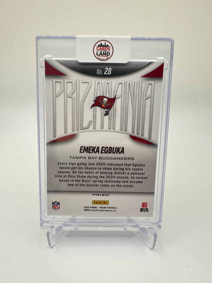 2025 Prizm Emeka Egbuka Prizmania #28