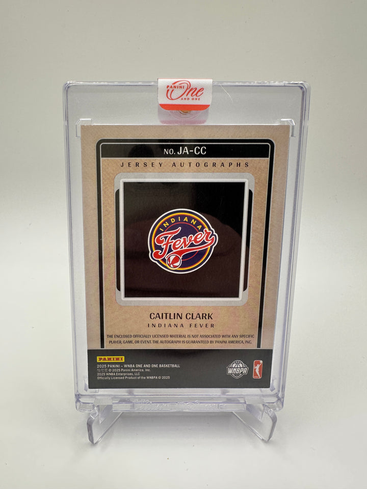 2025 Panini One WNBA Caitlin Clark Patch Auto /99