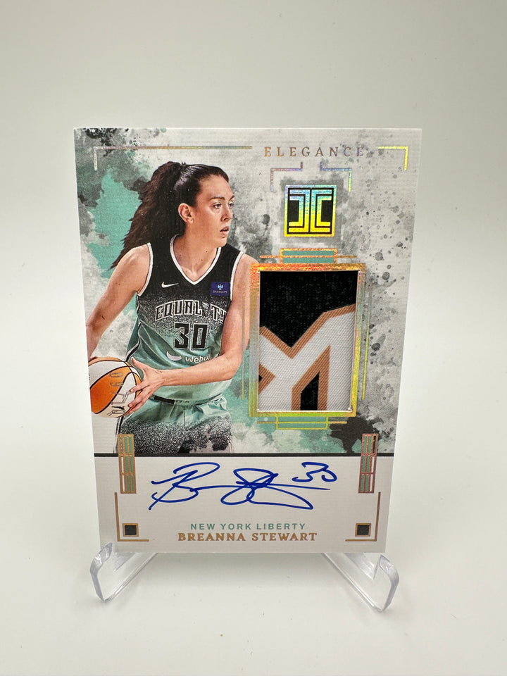 2025 WNBA Impeccable Breanna Stewart Patch Auto /10