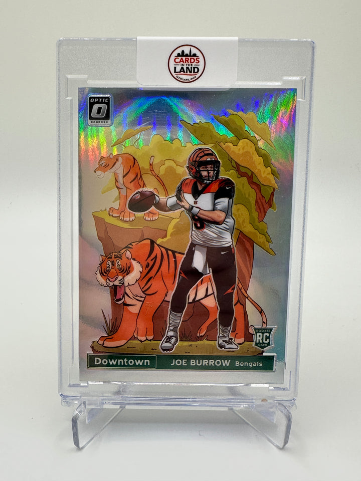 2020 Panini Optic Joe Burrow Downtown #DT-40