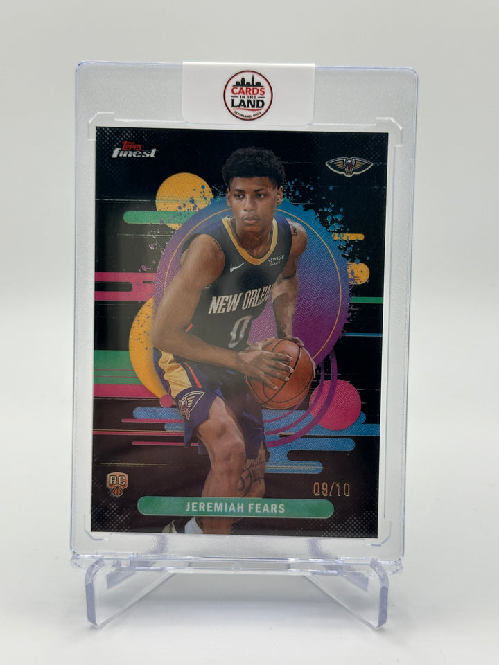 2025-26 Topps Finest Jeremiah Fears /10