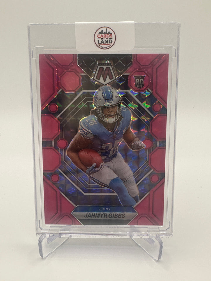 2023 Mosaic Jahmyr Gibbs Pink /10
